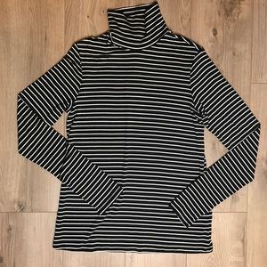 Amour Vert Flannery Turtleneck- Amsterdam Stripe